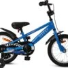 SJOEF Race Jongensfiets 16 Inch - Blauw