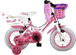 Volare Rose Kinderfiets - Meisjes - 12 Inch - Roze - 2 Handremmen 26 Volare Rose Kinderfiets - Meisjes - 12 Inch - Roze - 2 Handremmen -Volare Verkoop 1200x876 1