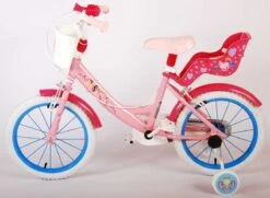 Volare Disney Princess Kinderfiets - Meisjes - 16 Inch - Roze Blauw - Twee Handremmen -Volare Verkoop 1200x877 3