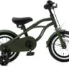 Nogan Harley - Kinderfiets - Jongensfiets - 12 Inch - Leger Groen