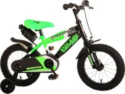 Volare Sportivo Kinderfiets - Jongens - 18 Inch - Neon Groen Zwart - 95% Afgemonteerd -Volare Verkoop 1200x906 1