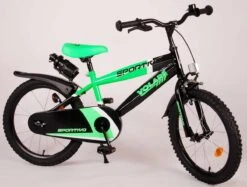 Volare Sportivo Kinderfiets - Jongens - 18 Inch - Neon Groen Zwart - 95% Afgemonteerd -Volare Verkoop 1200x908