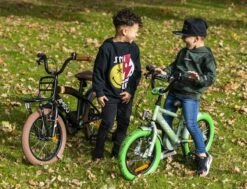 Amigo 2Cool Jongensfiets - Kinderfiets 12 Inch - Matzwart -Volare Verkoop 1200x917 1