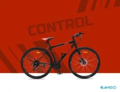 Amigo Control - Mountainbike 28 Inch - Voor Dames En Heren - Met 21 Versnellingen - Zwart/Rood -Volare Verkoop 1200x920 27
