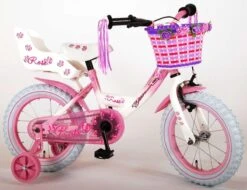 Volare Rose Kinderfiets - Meisjes - 14 Inch - Roze Wit - 95% Afgemonteerd -Volare Verkoop 1200x921 2