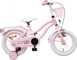 Amigo Lovely Meisjesfiets - Kinderfiets 14 Inch - Roze