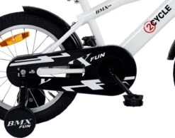 2Cycle BMX-Fun Kinderfiets - 16 Inch - Wit - Jongensfiets -Volare Verkoop 1200x941