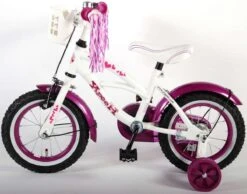 Volare Heart Cruiser Kinderfiets - Meisjes - 12 Inch - Wit Paars -Volare Verkoop 1200x943