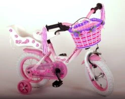 Volare Rose Kinderfiets - 12 Inch - Meisjes - Roze/wit - 95% Afgemonteerd -Volare Verkoop 1200x952 2