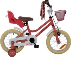 2Cycle Paris Meisjesfiets - 14 Inch - Roze-Wit - Met Poppenzitje - Meisjesfiets 14 2Cycle Paris Meisjesfiets - 14 Inch - Roze-Wit - Met Poppenzitje - Meisjesfiets -Volare Verkoop 1200x966 3