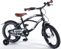Volare Black Cruiser Kinderfiets - Jongens - 16 Inch - Zwart - 2 Handremmen -Volare Verkoop 1200x975 1