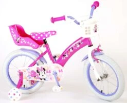 Disney Minnie Cutest Ever! Kinderfiets - Meisjes - 16 Inch - Roze -Volare Verkoop 1200x977