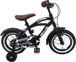 Volare Black Cruiser Kinderfiets - Jongens - 12 Inch - Zwart - 2 Handremmen -Volare Verkoop 1200x978 1