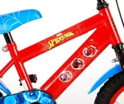 Volare Ultimate Spider-Man Kinderfiets - Jongens - 14 Inch - Rood/Blauw -Volare Verkoop 1200x999