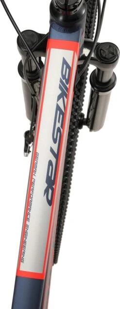 Bikestar 24 Inch 21 Speed Hardtail MTB Sport, Blauw / Rood -Volare Verkoop 468x1200