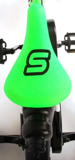 Volare Sportivo Kinderfiets - Jongens - 16 Inch - Neon Groen Zwart - 95% Afgemonteerd -Volare Verkoop 566x1200