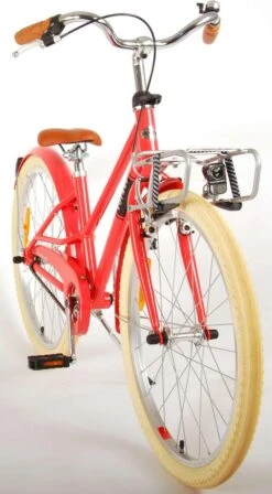 Volare Melody Kinderfiets - Meisjes - 24 Inch - Koraal Rood - Prime Collection -Volare Verkoop 662x1200
