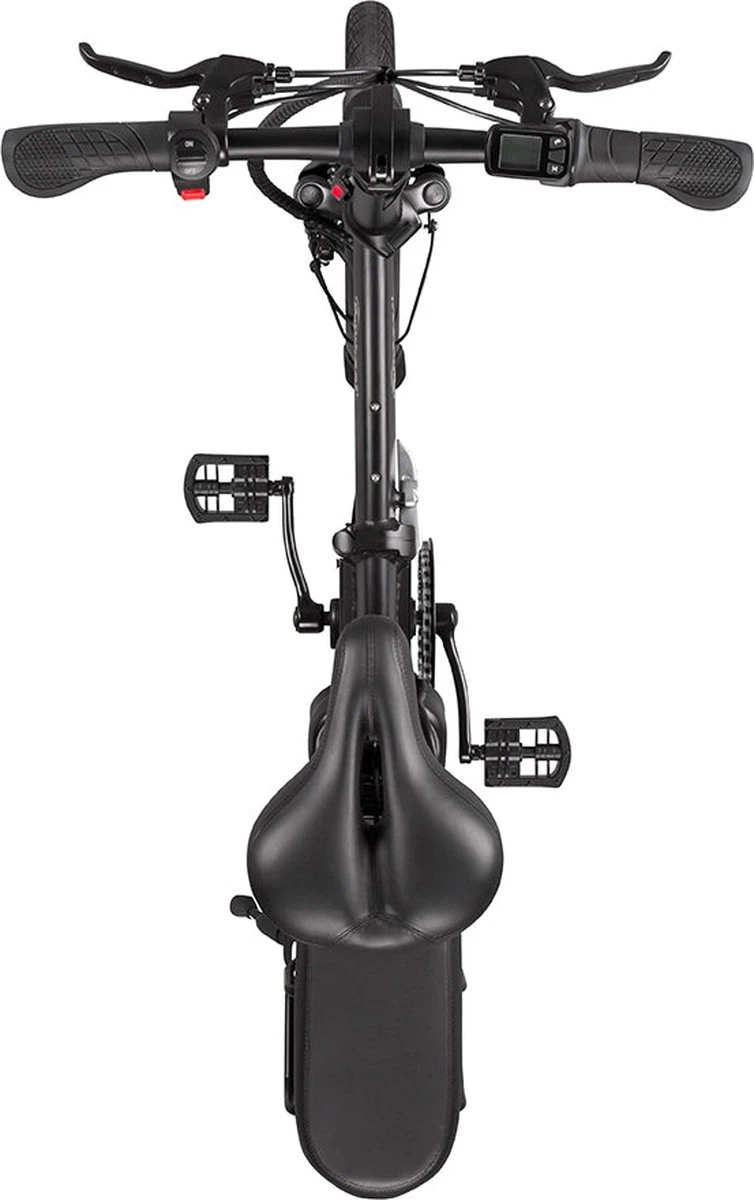 F-Wheel DYU A5 - Elektrische Vouwfiets - E Bike - 14 Inch - 7.5 Ah - 25km/u - Zwart 16 F-Wheel DYU A5 - Elektrische Vouwfiets - E Bike - 14 Inch - 7.5 Ah - 25km/u - Zwart - Afbeelding 16