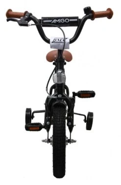 Amigo BMX Fun Jongensfiets - Kinderfiets 12 Inch - Matzwart -Volare Verkoop 784x1200