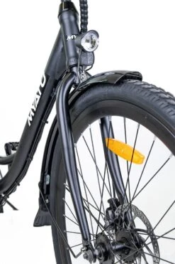 Myatu E-bike 26 Inch City Pedelec Voor Dames En Heren, Elektrische Fiets Met 12,5Ah Accu, 6 Versnellingen Shimano, Derailleur Versnellingen, Achter Motor 250 W-Zwart -Volare Verkoop 800x1200 1