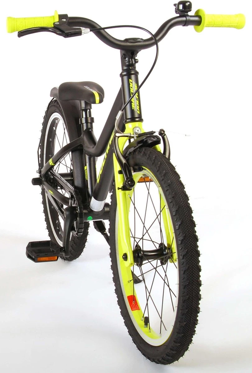 Volare Blaster Kinderfiets - Jongens - 18 Inch - Zwart Geel Groen - Prime Collection 3 Volare Blaster Kinderfiets - Jongens - 18 Inch - Zwart Geel Groen - Prime Collection - Afbeelding 3