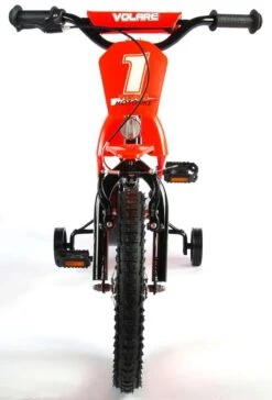 Volare Motorbike Kinderfiets - Jongens - 16 Inch - Oranje - 95% Afgemonteerd -Volare Verkoop 814x1200
