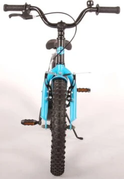 Volare Rocky Kinderfiets - 16 Inch - Zwart Blauw - 95% Afgemonteerd - Prime Collection -Volare Verkoop 830x1200