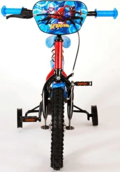 Volare Ultimate Spider-Man Kinderfiets - Jongens - 14 Inch - Rood/Blauw -Volare Verkoop 835x1200