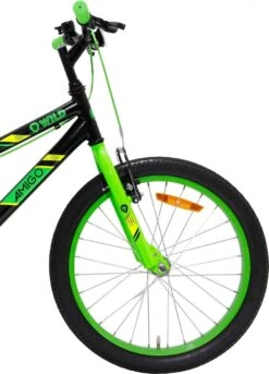 Amigo Wild - Mountainbike 20 Inch - Voor Jongens En Meisjes - Zwart/Groen -Volare Verkoop 864x1200 1