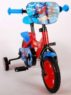 Marvel Spider-Man Kinderfiets - Jongens - 10 Inch - Rood/Blauw - Doortrapper -Volare Verkoop 902x1200