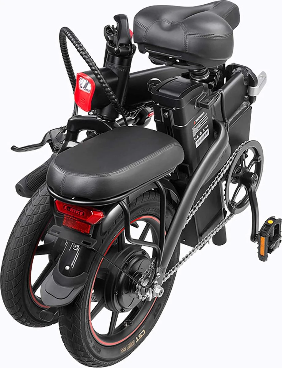 F-Wheel DYU A5 - Elektrische Vouwfiets - E Bike - 14 Inch - 7.5 Ah - 25km/u - Zwart 5 F-Wheel DYU A5 - Elektrische Vouwfiets - E Bike - 14 Inch - 7.5 Ah - 25km/u - Zwart - Afbeelding 5