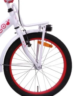 Amigo Sweetheart Meisjesfiets - Kinderfiets 20 Inch - Wit -Volare Verkoop 921x1200