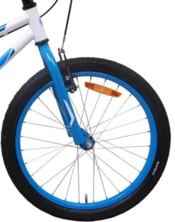 Amigo Cross Jongensfiets - Kinderfiets 20 Inch - Wit/Blauw -Volare Verkoop 945x1200