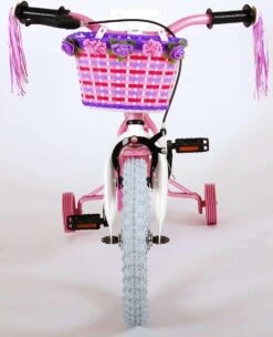 Volare Rose Kinderfiets - Meisjes - 14 Inch - Roze Wit - 95% Afgemonteerd -Volare Verkoop 976x1200 1