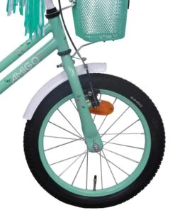 Amigo Magic Meisjesfiets - Kinderfiets 16 Inch - Turquoise -Volare Verkoop 977x1200 1
